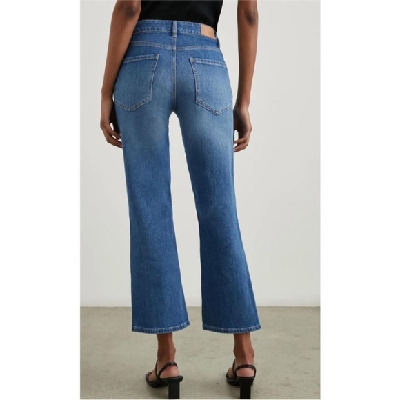 Rails Sunset Crop High Rise Crop Flare Jeans 27 - Picture 2 of 12